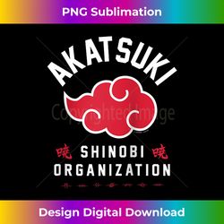 Naruto Shippuden Akatsuki Shinobi Organization Raglan Baseball - Bespoke Sublimation Digital File - Customize with Flair