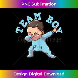 Gender Reveal Party Team Boy - Bespoke Sublimation Digital File - Elevate Your Style with Intricate Details