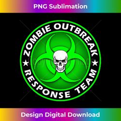 Zombie Outbreak Response Team tee - Bohemian Sublimation Digital Download - Ideal for Imaginative Endeavors