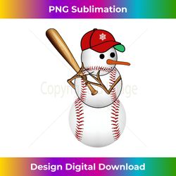 baseball snowman balls snow christmas xmas s men - sleek sublimation png download - channel your creative rebel