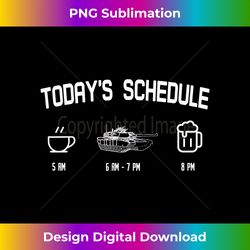 Coffee M1 Abrams Tank And Beer Funny Military Tanker - Futuristic PNG Sublimation File - Channel Your Creative Rebel