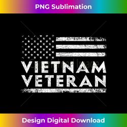 USA Flag Veteran Vietnam - Classic Sublimation PNG File - Animate Your Creative Concepts