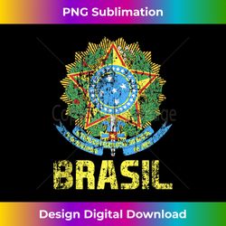 Brasil Brazilian Pride Brazil Flag International Country - Sublimation-Optimized PNG File - Immerse in Creativity with Every Design