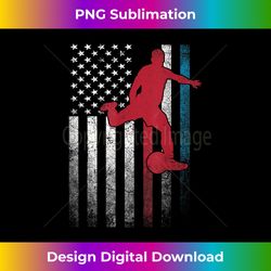 Ball Soccer - 4th of July American Flag USA America Boys Men - Timeless PNG Sublimation Download - Crafted for Sublimation Excellence