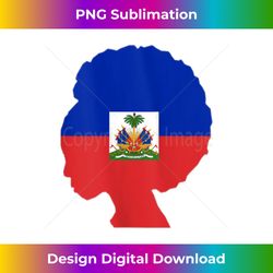 s Haitian Afro Perfect Haiti Flag - Classic Sublimation PNG File - Infuse Everyday with a Celebratory Spirit