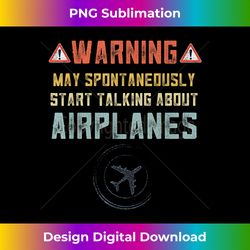 Retro Airplane Lover s Fly May Spontaneously Talk About - Minimalist Sublimation Digital File - Chic, Bold, and Uncompromising