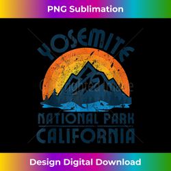 Yosemite National Park California Mountain Hiking Outdoors - Minimalist Sublimation Digital File - Enhance Your Art with a Dash of Spice