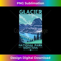 Glacier National Park Montana State Souvenir - Vibrant Sublimation Digital Download - Access the Spectrum of Sublimation Artistry