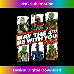 Star Wars Bounty Hunters May The 4th Be With You - Crafted Sublimation Digital Download - Spark Your Artistic Genius