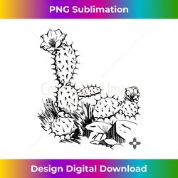 New Mexico Zia Symbol and Cactus Design - Urban Sublimation PNG Design - Craft with Boldness and Assurance