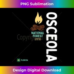 Osceola National Forest Vertical Florida - Futuristic PNG Sublimation File - Craft with Boldness and Assurance