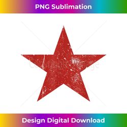 Communist Star Cool CCCP Sovietic Distressed - Minimalist Sublimation Digital File - Elevate Your Style with Intricate Details
