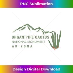 Organ Pipe Cactus National Monument Arizona - Innovative PNG Sublimation Design - Channel Your Creative Rebel