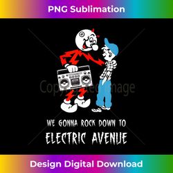 funny reddy kilowatt electric avenue 80s boombox vintage - chic sublimation digital download - chic, bold, and uncompromising