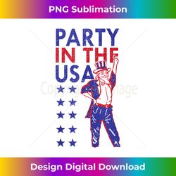 Independence Day Funny Party in The USA Uncle Sam - Vibrant Sublimation Digital Download - Pioneer New Aesthetic Frontiers