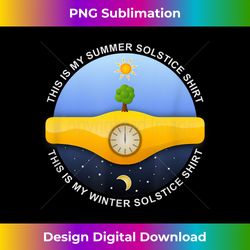 This Is My SummerWinter Solstice - Sublimation-Optimized PNG File - Spark Your Artistic Genius