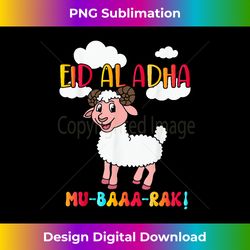 Eid Al Adha Mubarak Muslims Funny Sheep - Sublimation-Optimized PNG File - Lively and Captivating Visuals