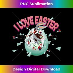Looney Tunes Bugs Bunny I Love Easter - Chic Sublimation Digital Download - Animate Your Creative Concepts