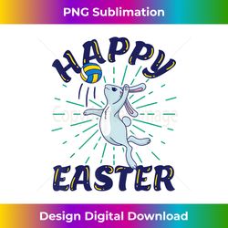 easter bunny jump serve - volleyball easter - crafted sublimation digital download - lively and captivating visuals