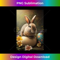 Cute Easter Bunny and Easter egg - Bespoke Sublimation Digital File - Access the Spectrum of Sublimation Artistry