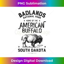 Badlands National Park T Buffalo Bison South Dakota - Minimalist Sublimation Digital File - Tailor-Made for Sublimation Craftsmanship