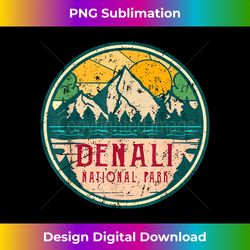 Vintage Denali National Park - Edgy Sublimation Digital File - Animate Your Creative Concepts