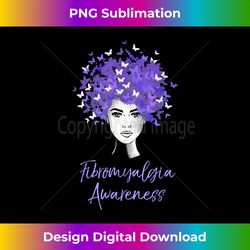 Fibromyalgia Awareness Purple Butterflies - Minimalist Sublimation Digital File - Infuse Everyday with a Celebratory Spirit