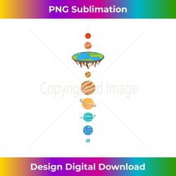 Vertical Flat Earth Believers Solar System - Timeless PNG Sublimation Download - Lively and Captivating Visuals