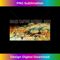 grand canyon national park vintage-look retro photo souvenir - edgy sublimation digital file - access the spectrum of sublimation artistry