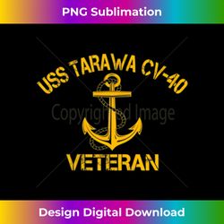 USS Tarawa CV-40 Aircraft Carrier Veteran Flag Veterans Day - Minimalist Sublimation Digital File - Animate Your Creative Concepts