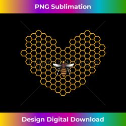 Beekeeper , Beekeeping - Honeycomb Love For Bees - Innovative PNG Sublimation Design - Craft with Boldness and Assurance