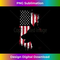 German Shepherd American Flag USA Patriotic Dog - Crafted Sublimation Digital Download - Ideal for Imaginative Endeavors