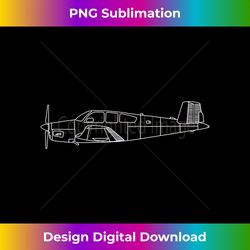 The V-Tail Pilot Airplane Front & Back - Futuristic PNG Sublimation File - Striking & Memorable Impressions