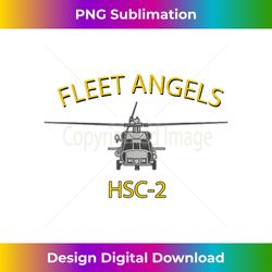 HSC-2 Fleet Angels MH-60 Helicopter Squadron - Eco-Friendly Sublimation PNG Download - Craft with Boldness and Assurance