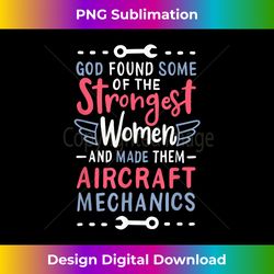 Funny Female Aircraft Mechanic Design - Artisanal Sublimation PNG File - Lively and Captivating Visuals