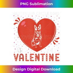 Heart Australian Cattle Dogs Are My Valentine's Day Dog - Edgy Sublimation Digital File - Infuse Everyday with a Celebra