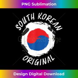 South Korean Original South Korea Flag - Chic Sublimation Digital Download - Elevate Your Style with Intricate Details