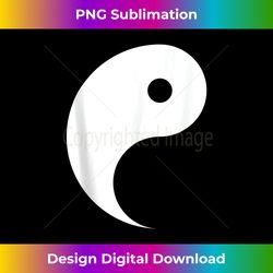 Yang - Yin Yang Couples Costume, Brothers & Sisters Pair - Sublimation-Optimized PNG File - Crafted for Sublimation Exce