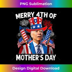 Joe Biden Confused Merry 4th Of Mothers Day Fourth Of July Tank Top - Vibrant Sublimation Digital Download - Rapidly Inn