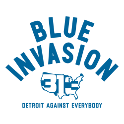 Blue Invasion Detroit Against Everybody SVG