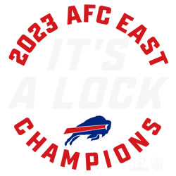 Buffalo Bills Its A Lock Afc East Division Champions SVG