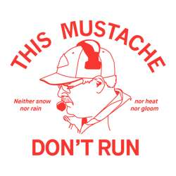 Funny This Mustache Dont Run Andy Reid Chiefs Football SVG
