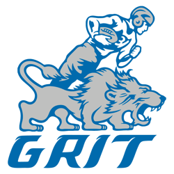 Nfl Grit Football Player And Lion SVG