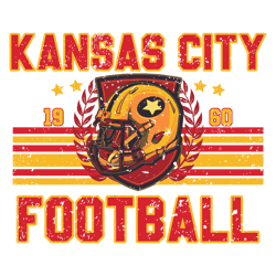Kansas City Football 1960 Helmet SVG1