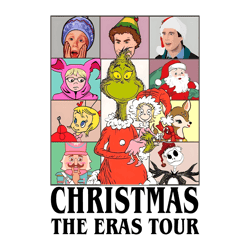 Christmas The Eras Tour Movie Characters PNG