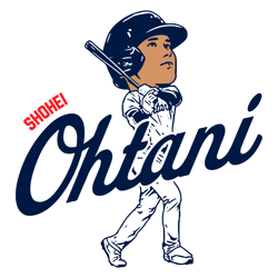 Shohei Ohtani Los Angeles Dodgers Baseball SVG