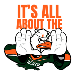 It's All About The Miami Hurricanes Ncaa SVG