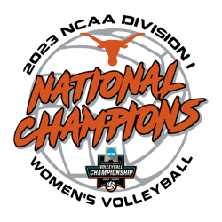 Texas Longhorns Champion 2023 Ncaa Volleyball SVG