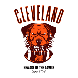 Cleveland Football Dawg Pound SVG Digital Download
