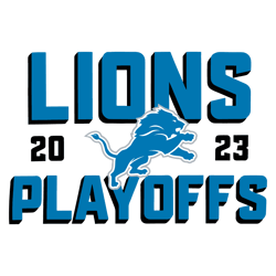 Retro Detroit Lions Nfl Playoffs 2023